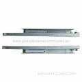 Full-extension Self-closing Concealed Drawer Slides with Zinc-galvanized/-coated Surface Finish